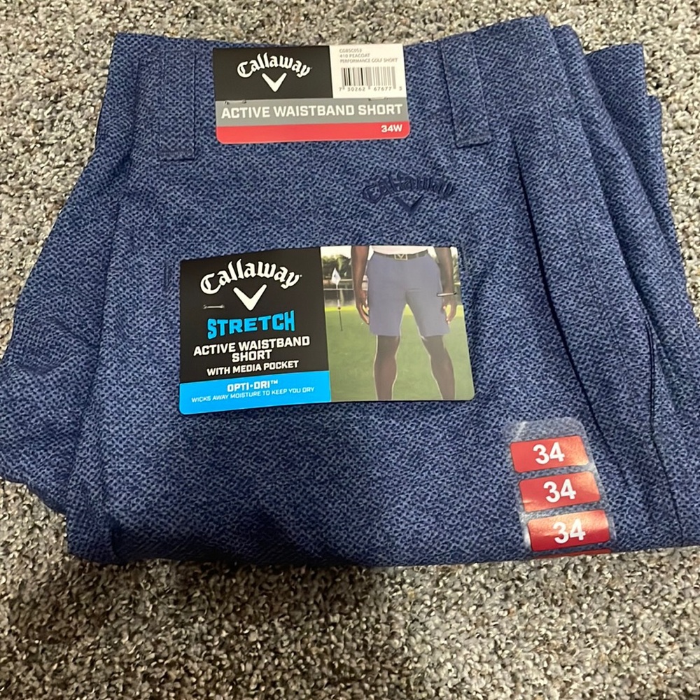 Callaway men’s golf shorts